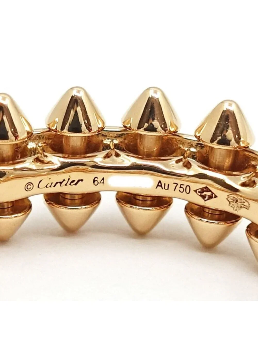 Cartier 18K Pink Gold Crush de Cartier Ring MM